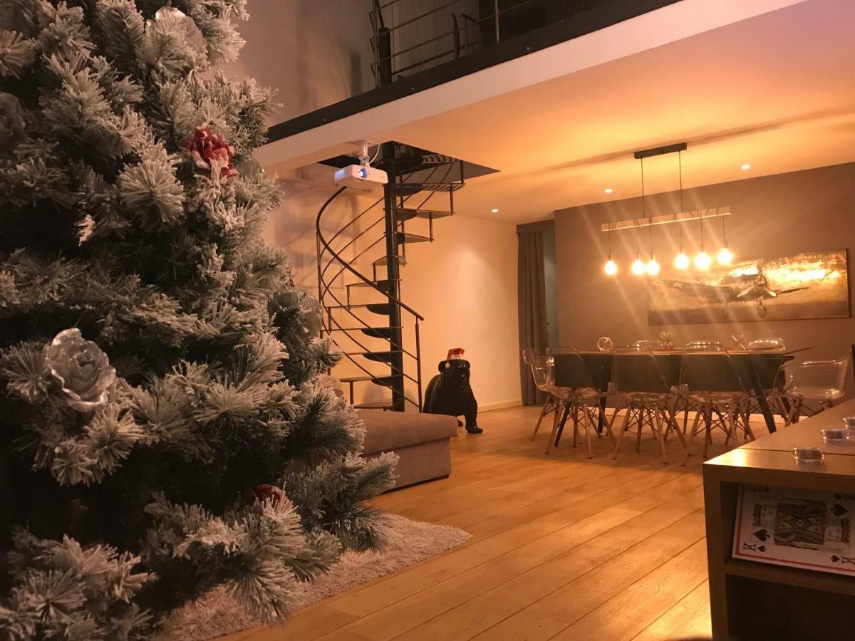 شقة Luxury Loft Duplex Penthouse Of 190M2 & Free Parking ! بروكسل المظهر الخارجي الصورة
